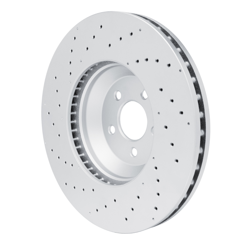 Mercedes-Benz E53 AMG Brake Rotor (1) - Front - R1 Concepts - Geospec Drilled - `22-`25